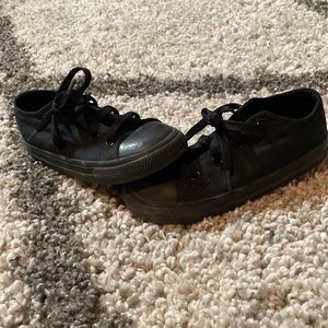 Black Converse- Size 10